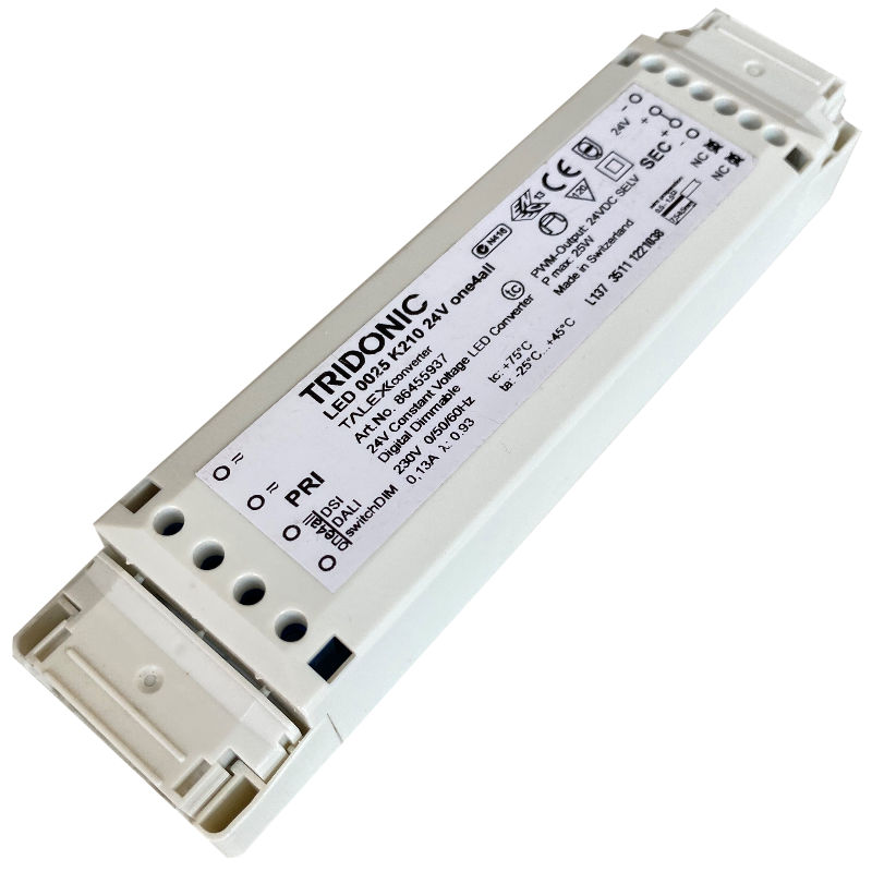 LED Vorschaltgerät Konstantspannung TCI 12V 2.5-70W Phasenabschnitt