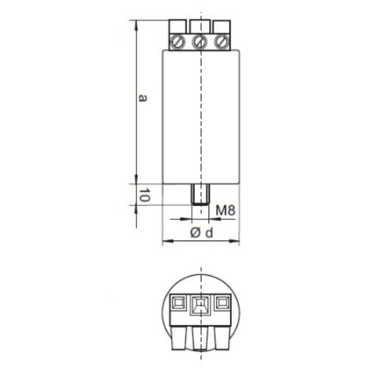 Starter 2x 10x 25x 4-22W 4-65W 80-140W VVG Leuchtstofflampen