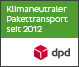 Klimaneutraler Versand mit DPD