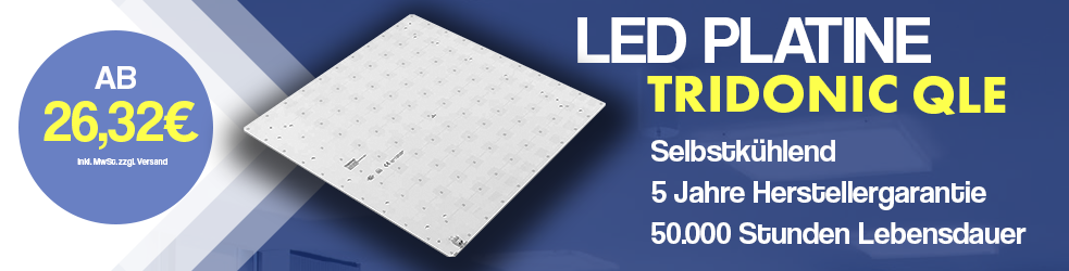 LED Platine Tridonic QLE
